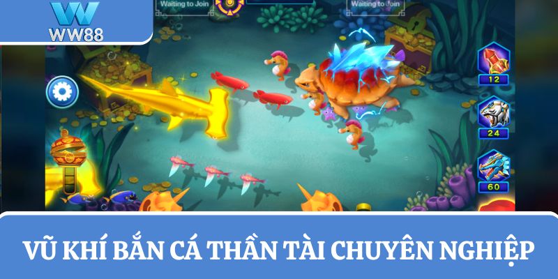 Phân tích về vũ khí sử dụng trong game bắn cá Thần Tài