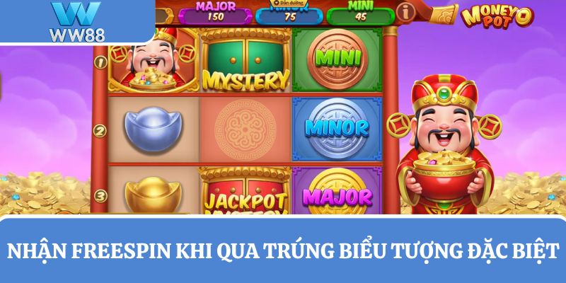 Quay trúng biểu tưởng đặc biệt nhận lượt quay miễn phí siêu hời